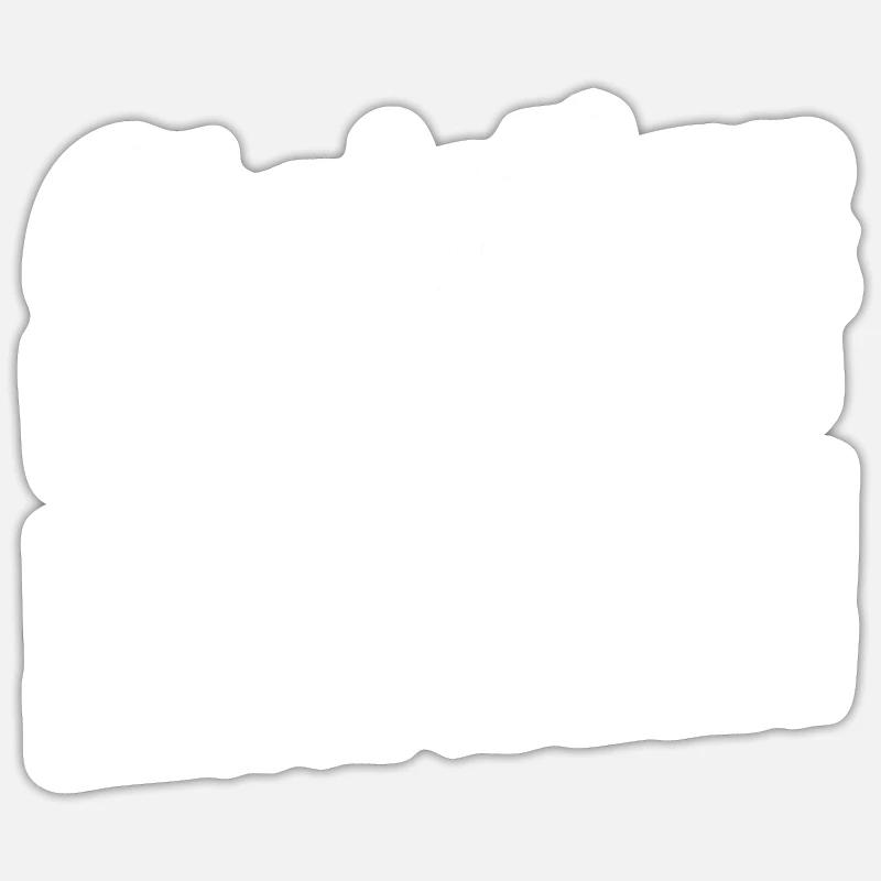 Prénom Chris Christian - Sticker taille S (10 x 10 cm) - blanc mat
