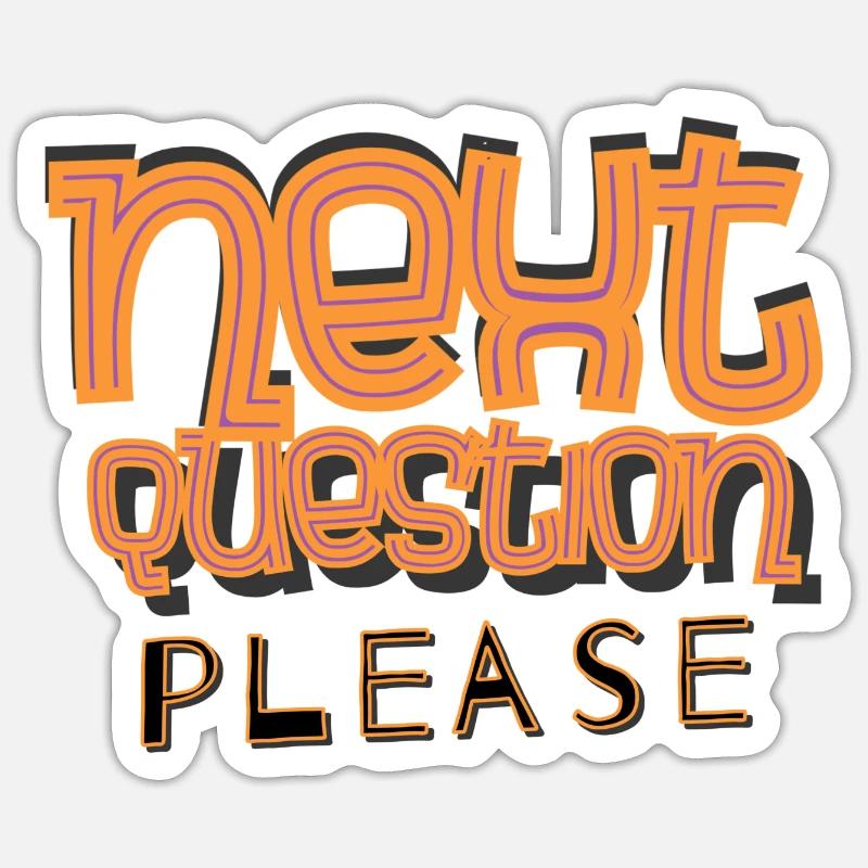 Next question please Sticker size S (10 x 10 cm)