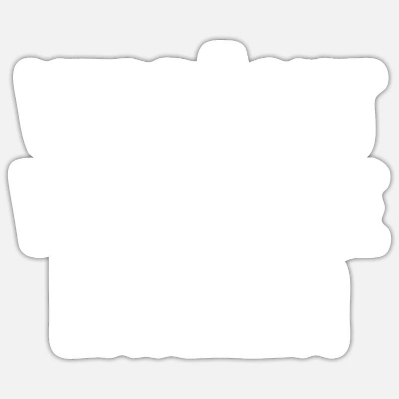 Großvater Opa - Sticker Größe S (10 x 10 cm) - Mattweiß