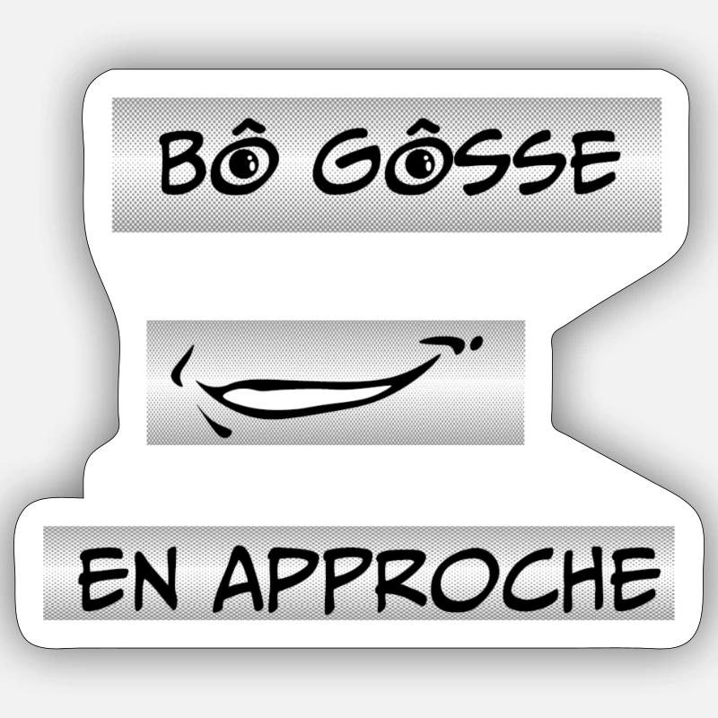 Sticker taille S (10 x 10 cm) - 