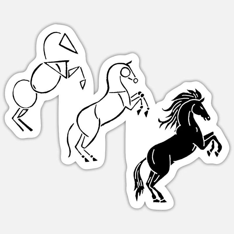 Sticker taille S (10 x 10 cm) - 