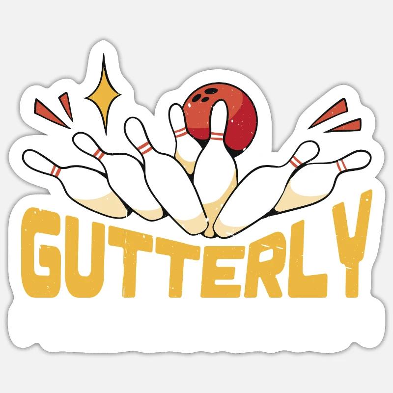 Gutterly Ridiculous 7 Sticker Größe S (10 x 10 cm)