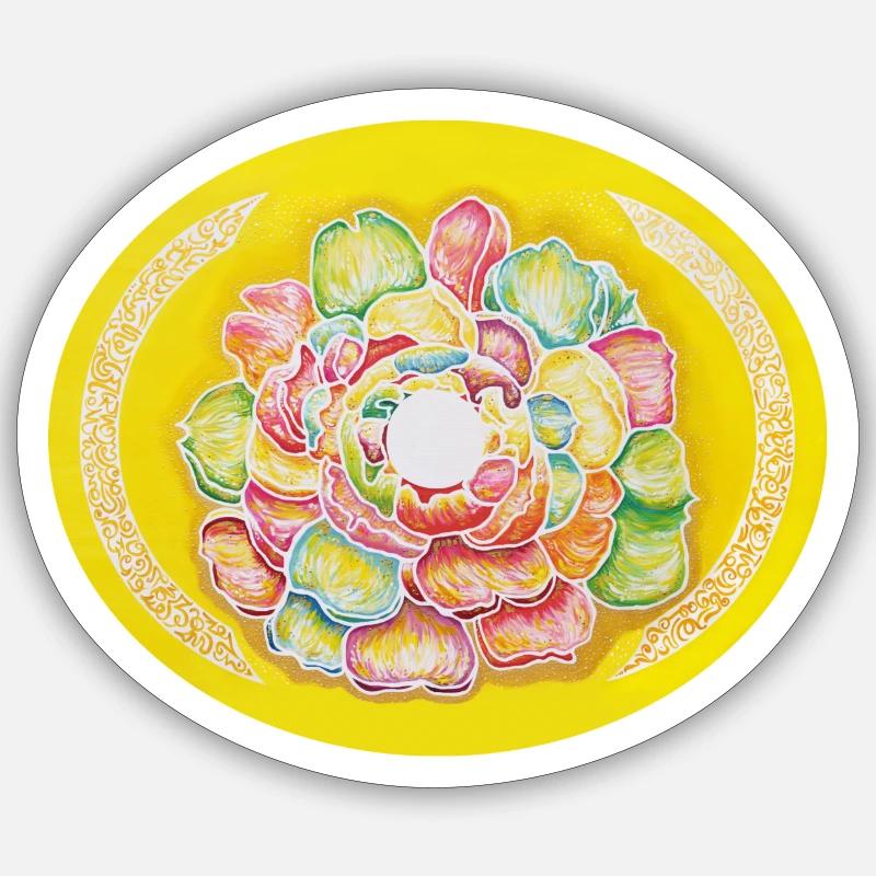 Sternentor der SeelenEssenz Sonja Ariel von Staden - Sticker Größe S (10 x 10 cm) - Mattweiß