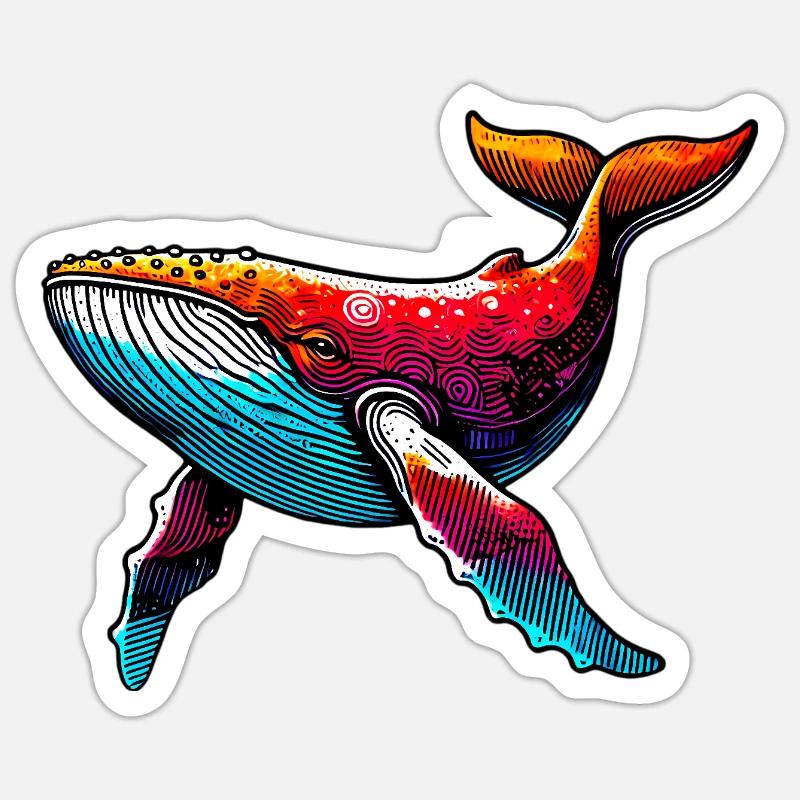 Sticker Größe S (10 x 10 cm) - 