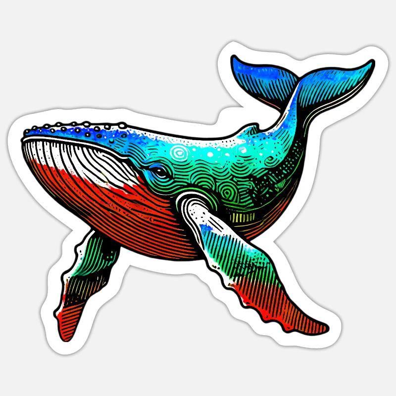 Sticker Größe S (10 x 10 cm) - 