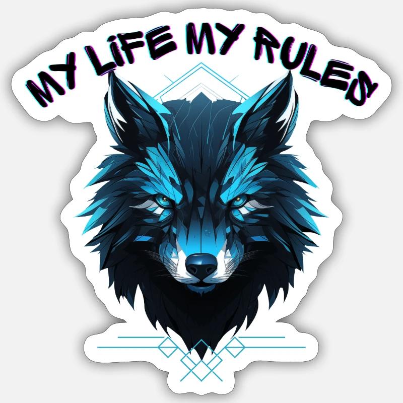 Sticker taille S (10 x 10 cm) - 