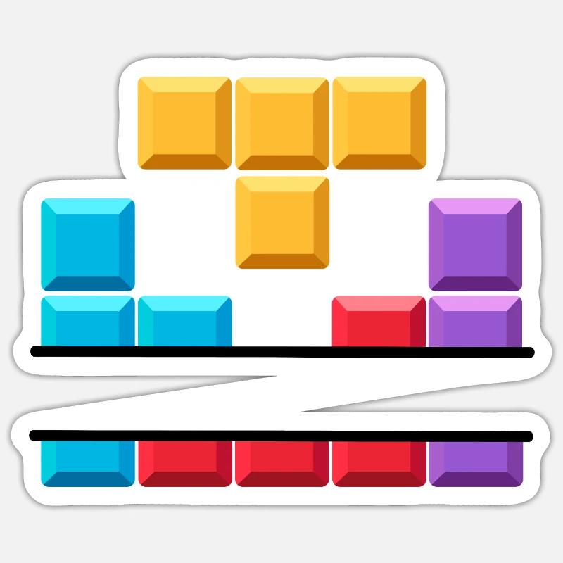 Game banner 2 - Sticker size S (10 x 10 cm) - white matte