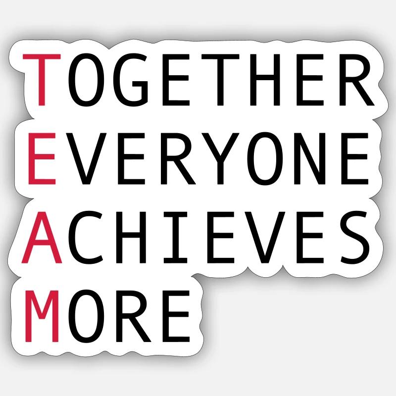 Équipe Sticker taille S (10 x 10 cm)