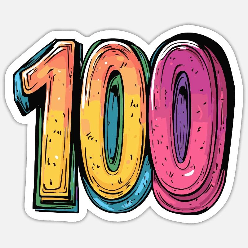 Sticker Größe S (10 x 10 cm) - 
