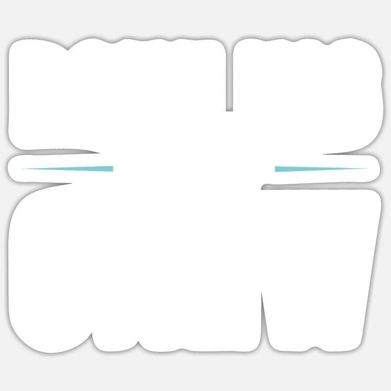 Équipe de bowling Sticker taille S (10 x 10 cm)