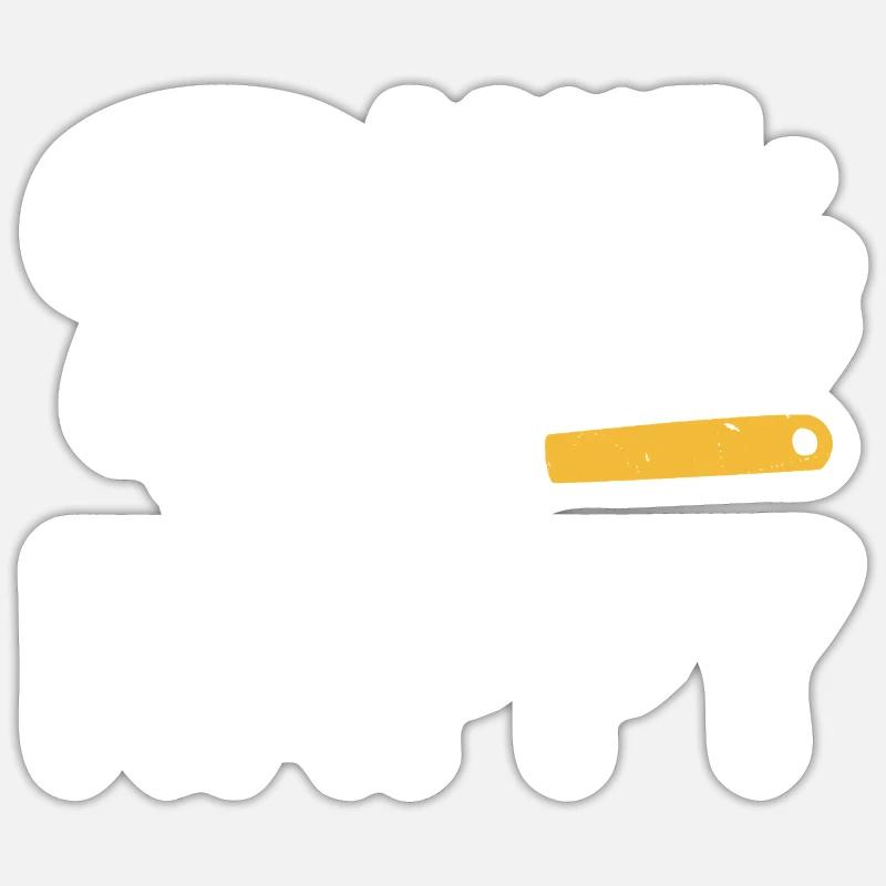Baking Baker Bakery - Sticker size S (10 x 10 cm) - white matte