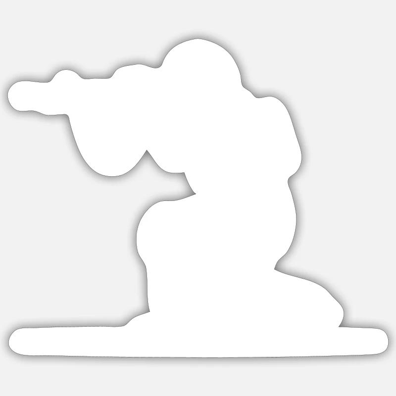 Sticker size S (10 x 10 cm) - 