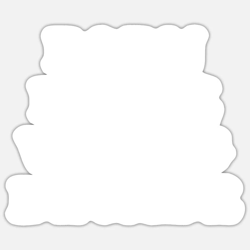 Born In The Wrong Decade Sticker size S (10 x 10 cm)