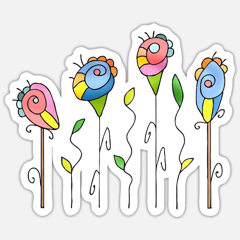 Sticker Größe S (10 x 10 cm) - 