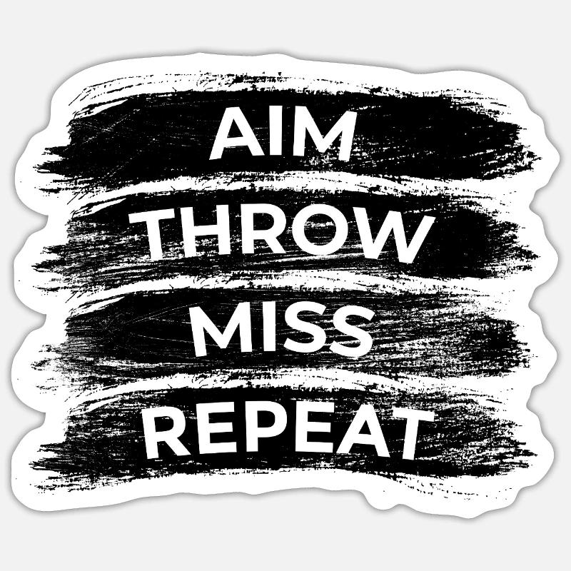 Darts Routine Sticker size S (10 x 10 cm)