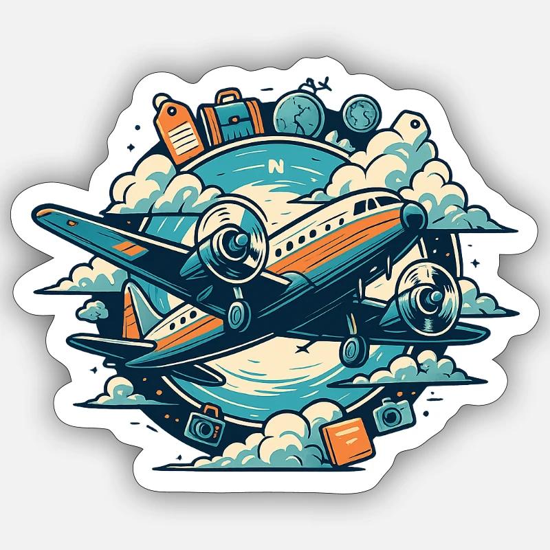 Sticker Größe S (10 x 10 cm) - 