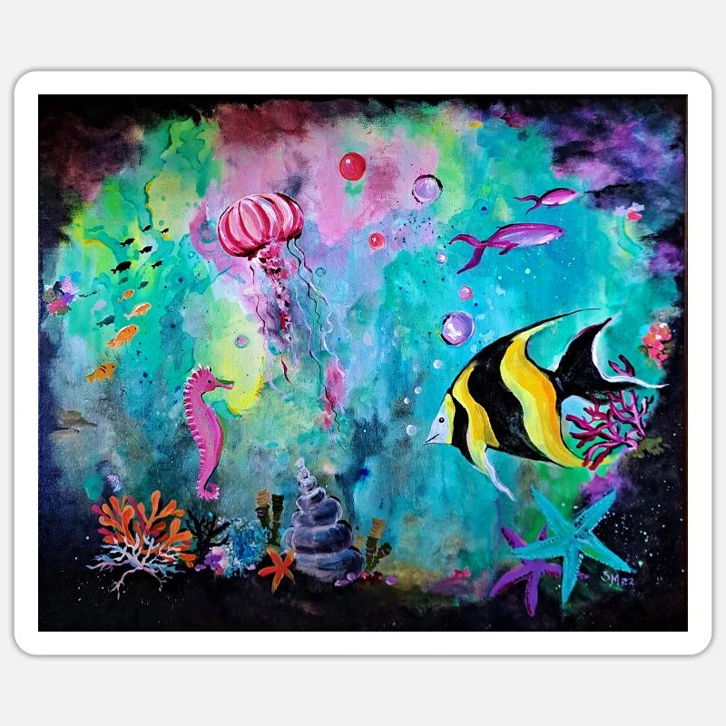 Sticker Größe S (10 x 10 cm) - 