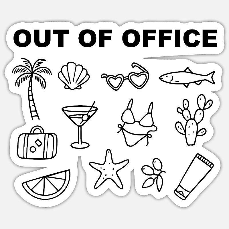 Sticker size S (10 x 10 cm) - 