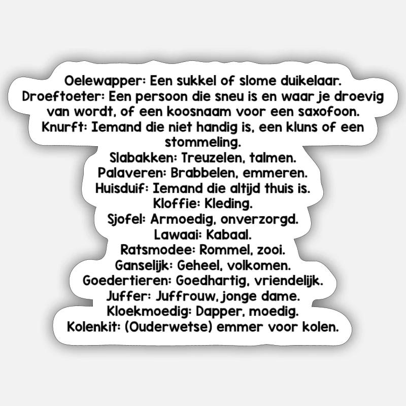 Sticker Größe S (10 x 10 cm) - 