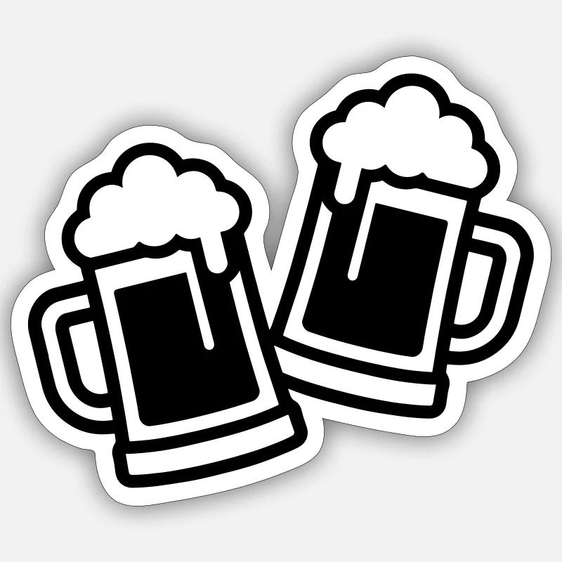 Sticker Größe S (10 x 10 cm) - 