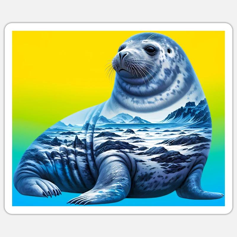 Sticker taille S (10 x 10 cm) - 