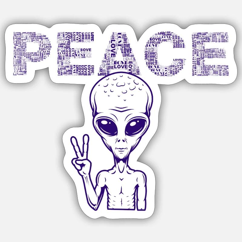 Sticker Größe S (10 x 10 cm) - 