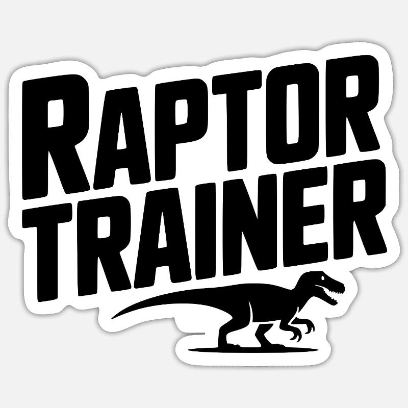 Raptor Trainer Sticker size S (10 x 10 cm)