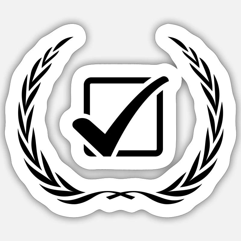 Sticker Größe S (10 x 10 cm) - 
