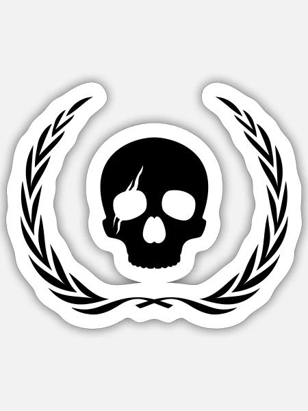  - Sticker size S (10 x 10 cm) - white matte