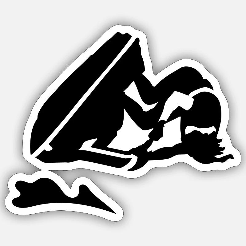 Jetski Sticker Größe S (10 x 10 cm)