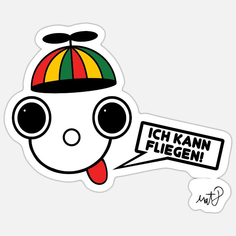 Sticker Größe S (10 x 10 cm) - 