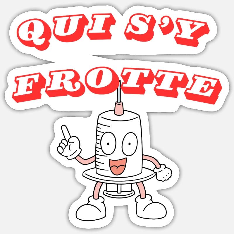 Sticker Größe S (10 x 10 cm) - 