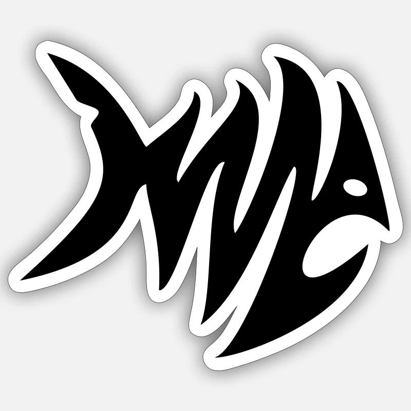 Sticker Größe S (10 x 10 cm) - 