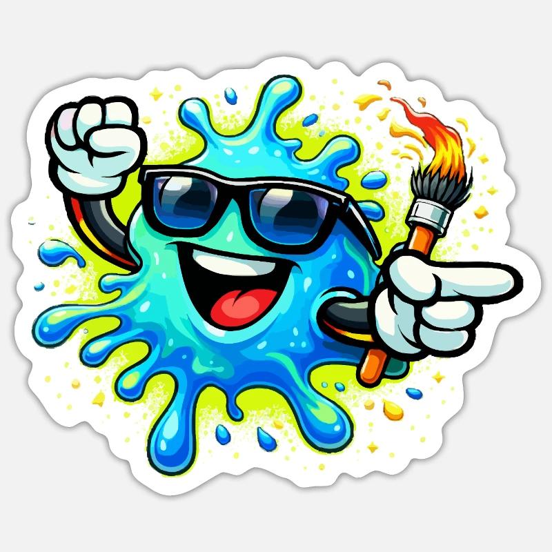 Sticker size S (10 x 10 cm) - 