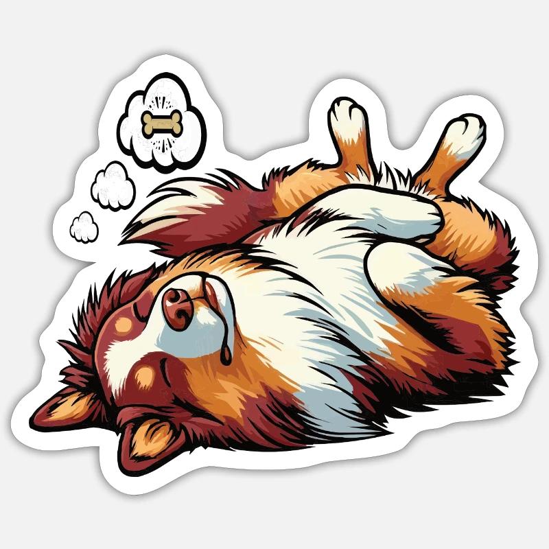 Australian Shepherd Aussie Aussie Owners Aussies Sticker size S (10 x 10 cm)