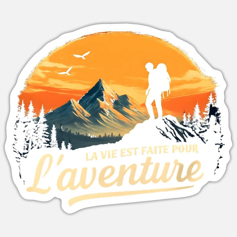 Sticker taille S (10 x 10 cm) - 