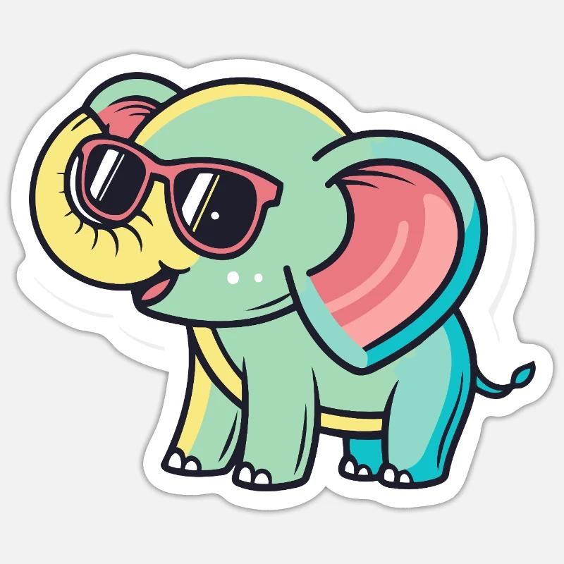 Sticker taille S (10 x 10 cm) -