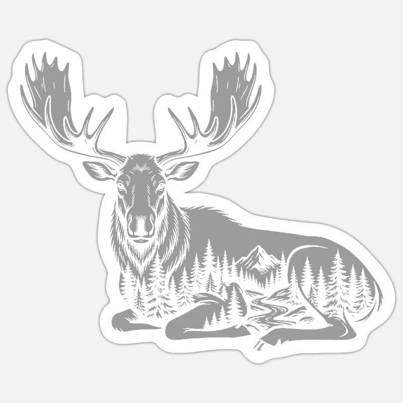 Élan Sticker taille S (10 x 10 cm)