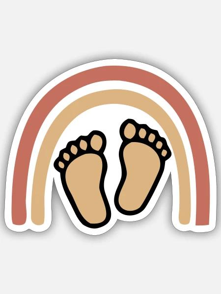  - Sticker size S (10 x 10 cm) - white matte