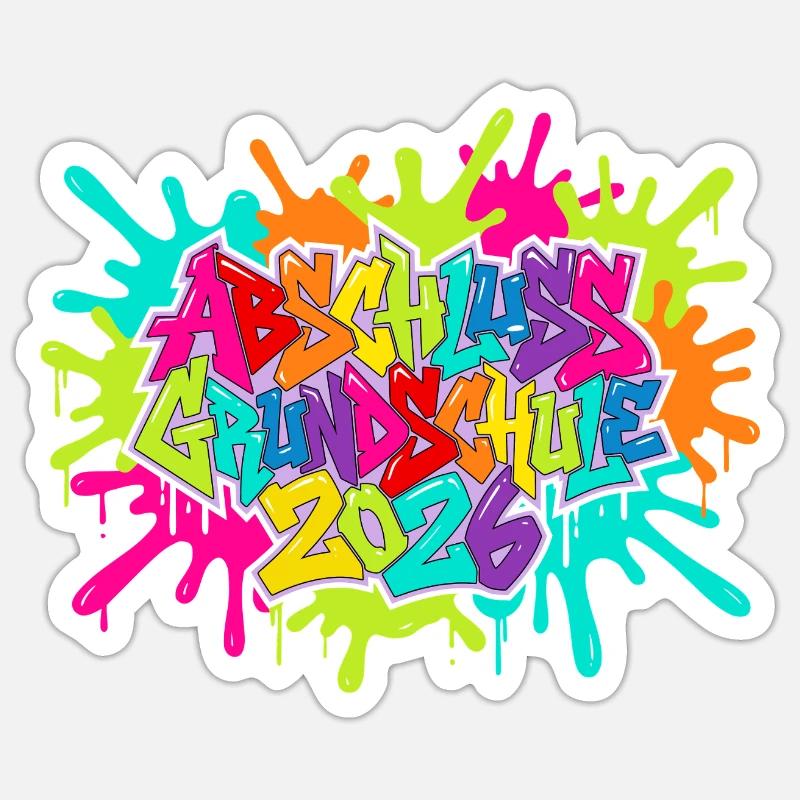 Sticker Größe S (10 x 10 cm) - 