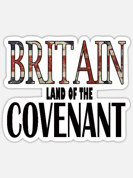 Covenant Black - Sticker Größe S (10 x 10 cm) - Mattweiß