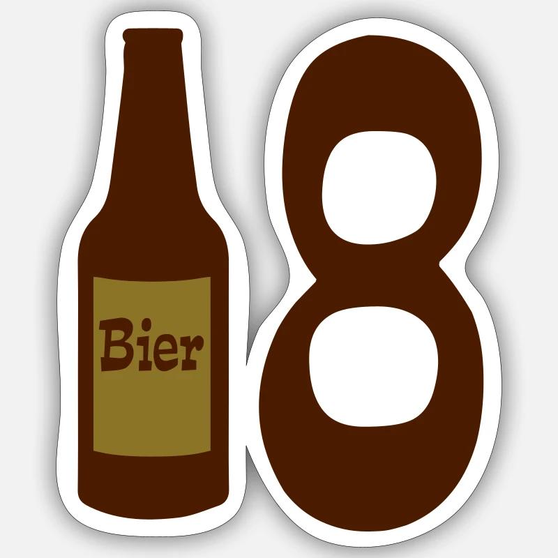 18 Sticker size S (10 x 10 cm)