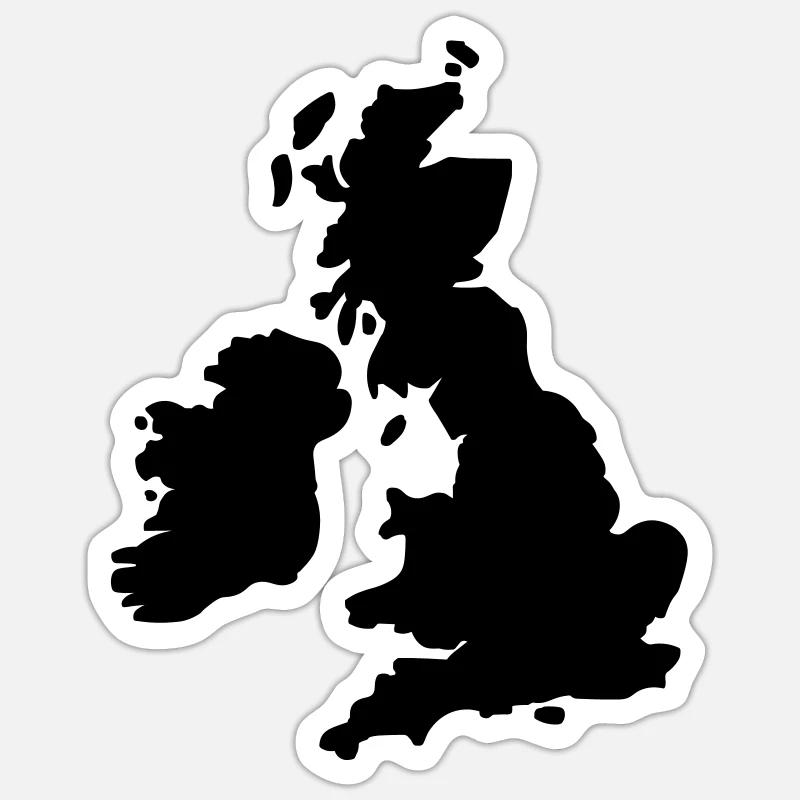 Great Britain Sticker size S (10 x 10 cm)