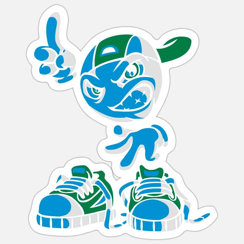 Sticker taille S (10 x 10 cm) - 