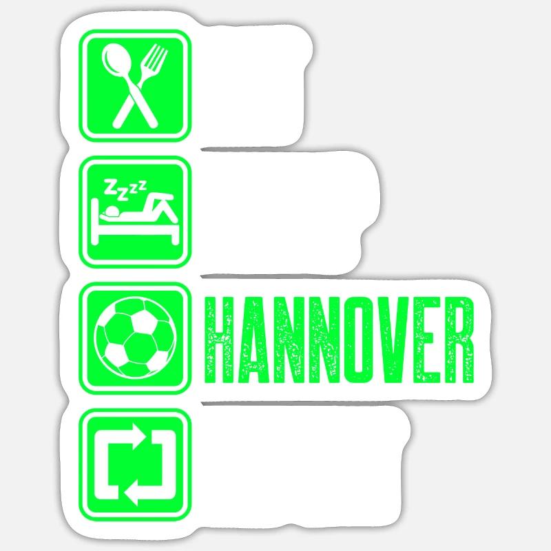 Repeat Hannover Sticker size S (10 x 10 cm)