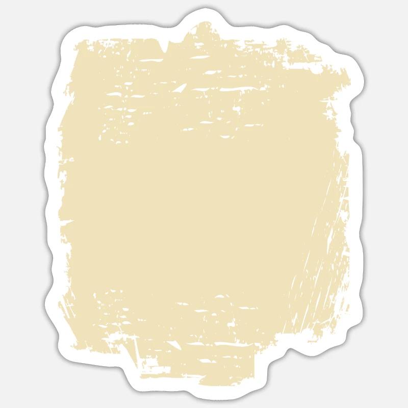 CONTEXTE · · GRUNGE CONTEXTE - Sticker taille S (10 x 10 cm) - blanc mat