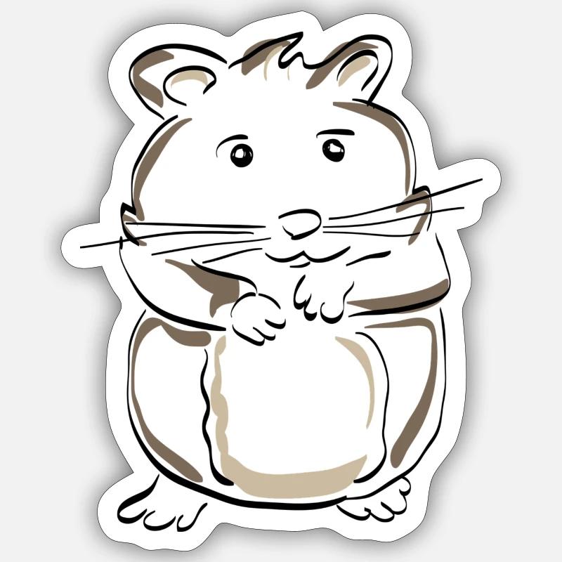 Sticker Größe S (10 x 10 cm) - 