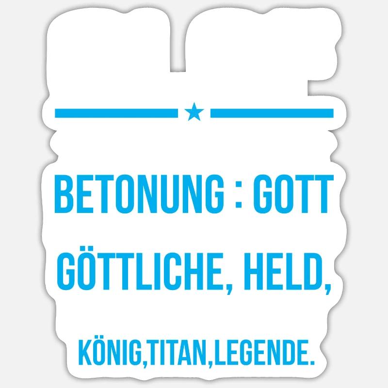 Sticker Größe S (10 x 10 cm) -