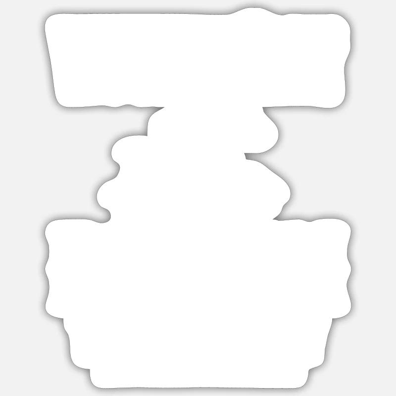 Sticker Größe S (10 x 10 cm) - 