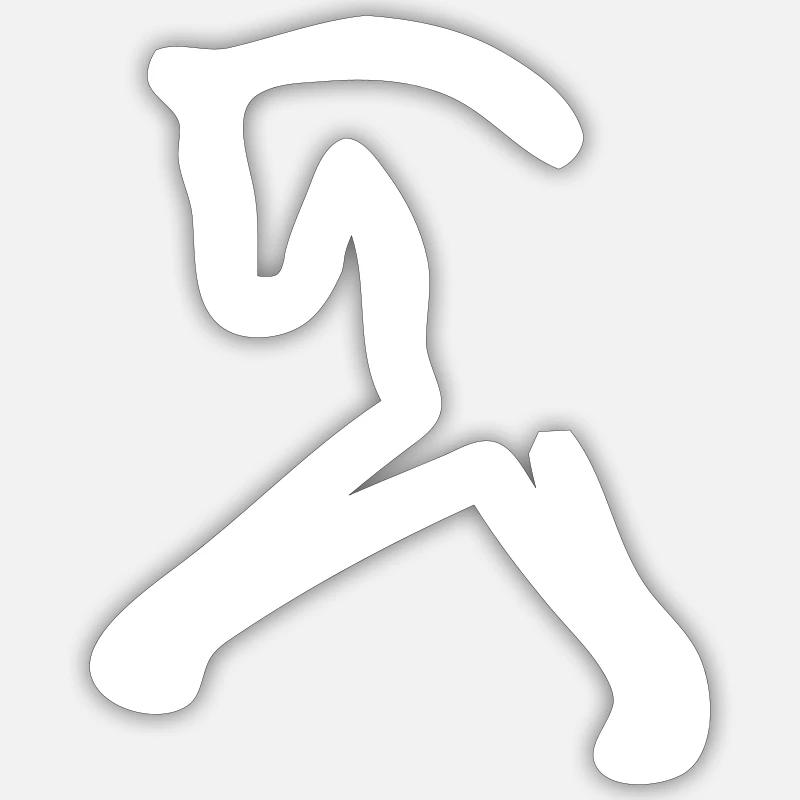 Sticker taille S (10 x 10 cm) - 